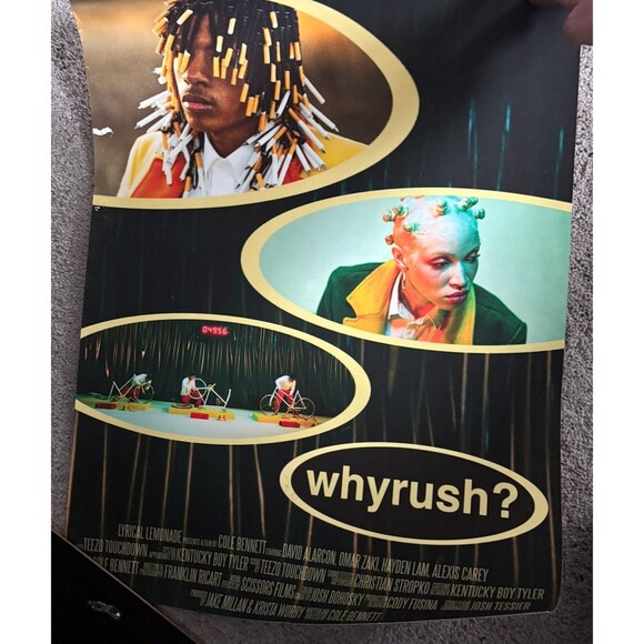 COLE BENNETT LYRICAL LEMONADE AUTOGRAPHED FRAMED POSTER - Picture 6 of 7